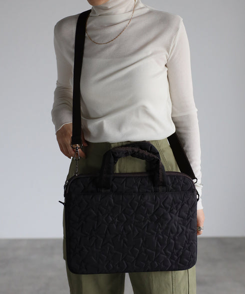 【雑誌掲載】星柄PC ハンドバッグポーチセット 12-1007